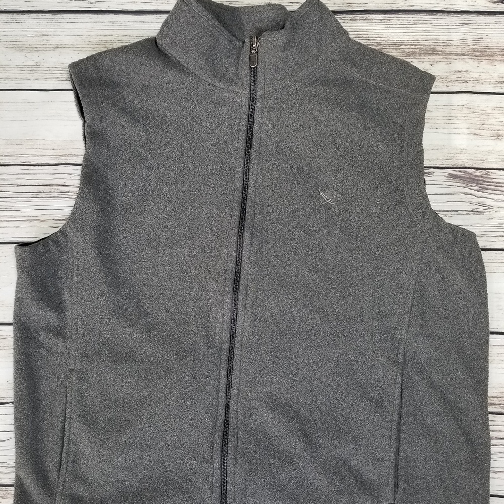 Eddie Bauer Sleevless Fleece Zip Vest sz Medium